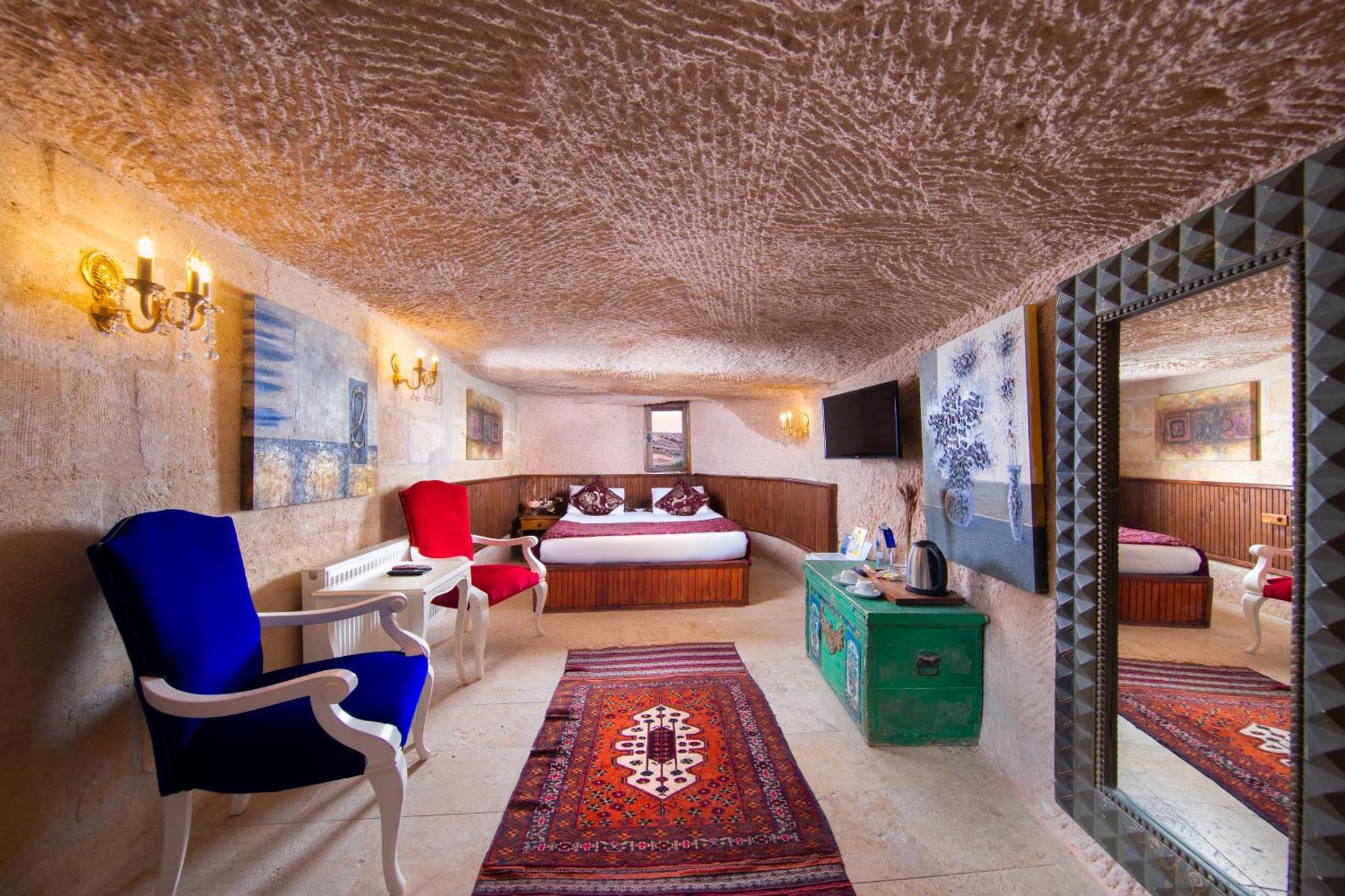 Cappadocia Fairy Chimneys Selfie Cave Hotels - Special Class Üchisar Exteriér fotografie