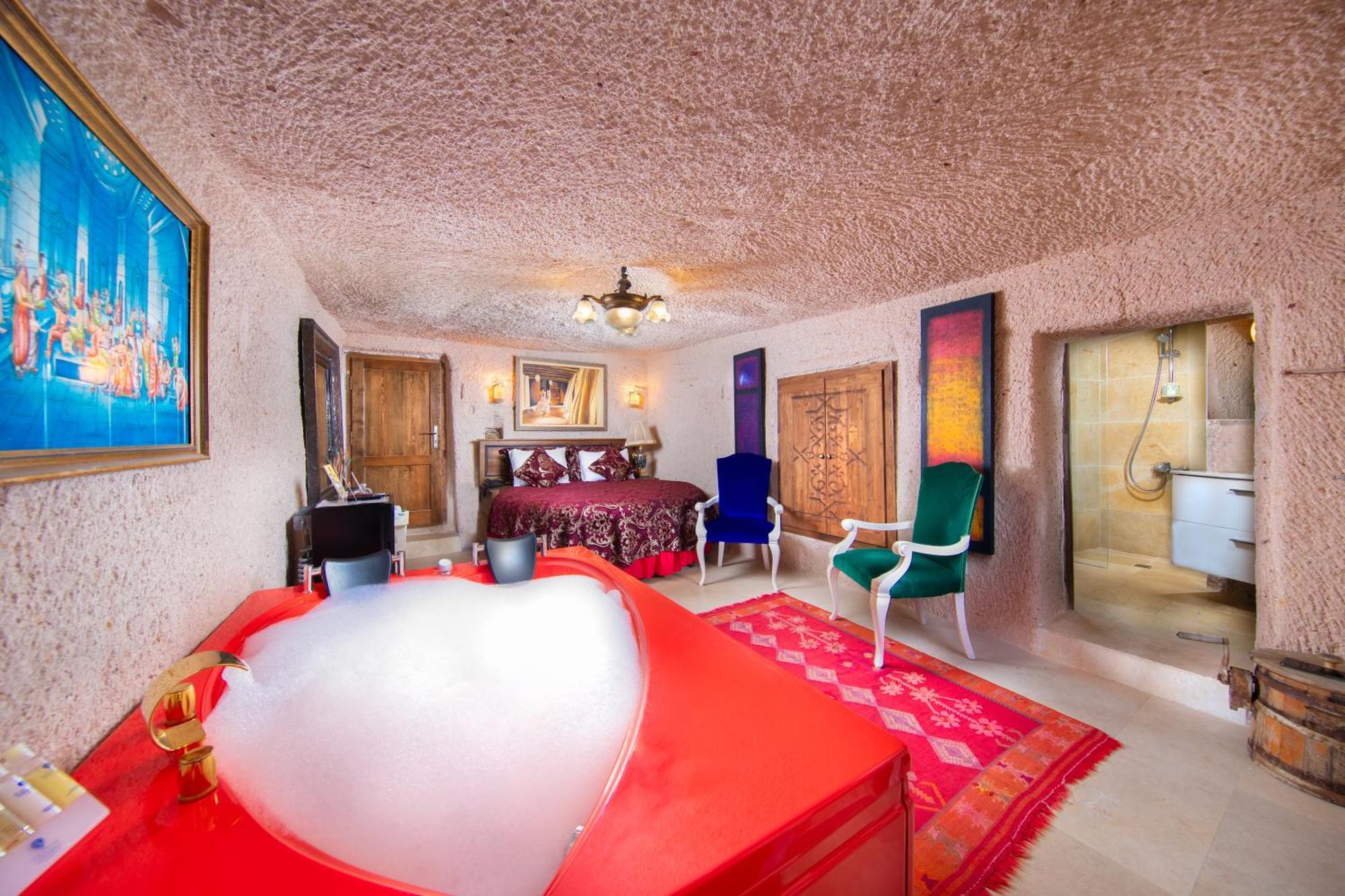 Cappadocia Fairy Chimneys Selfie Cave Hotels - Special Class Üchisar Exteriér fotografie