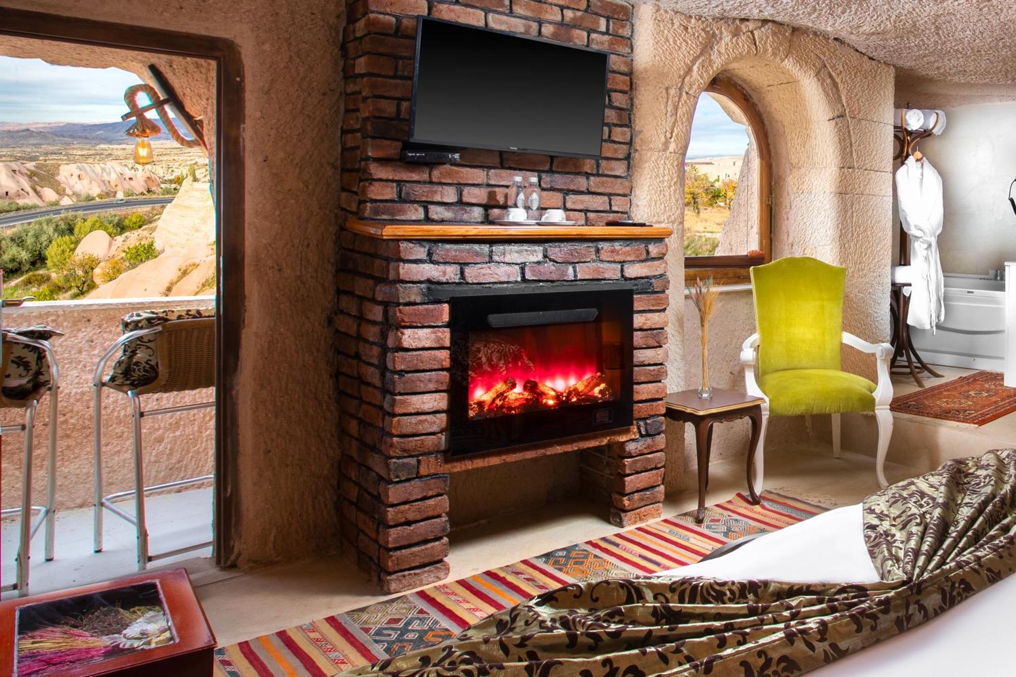 Cappadocia Fairy Chimneys Selfie Cave Hotels - Special Class Üchisar Exteriér fotografie