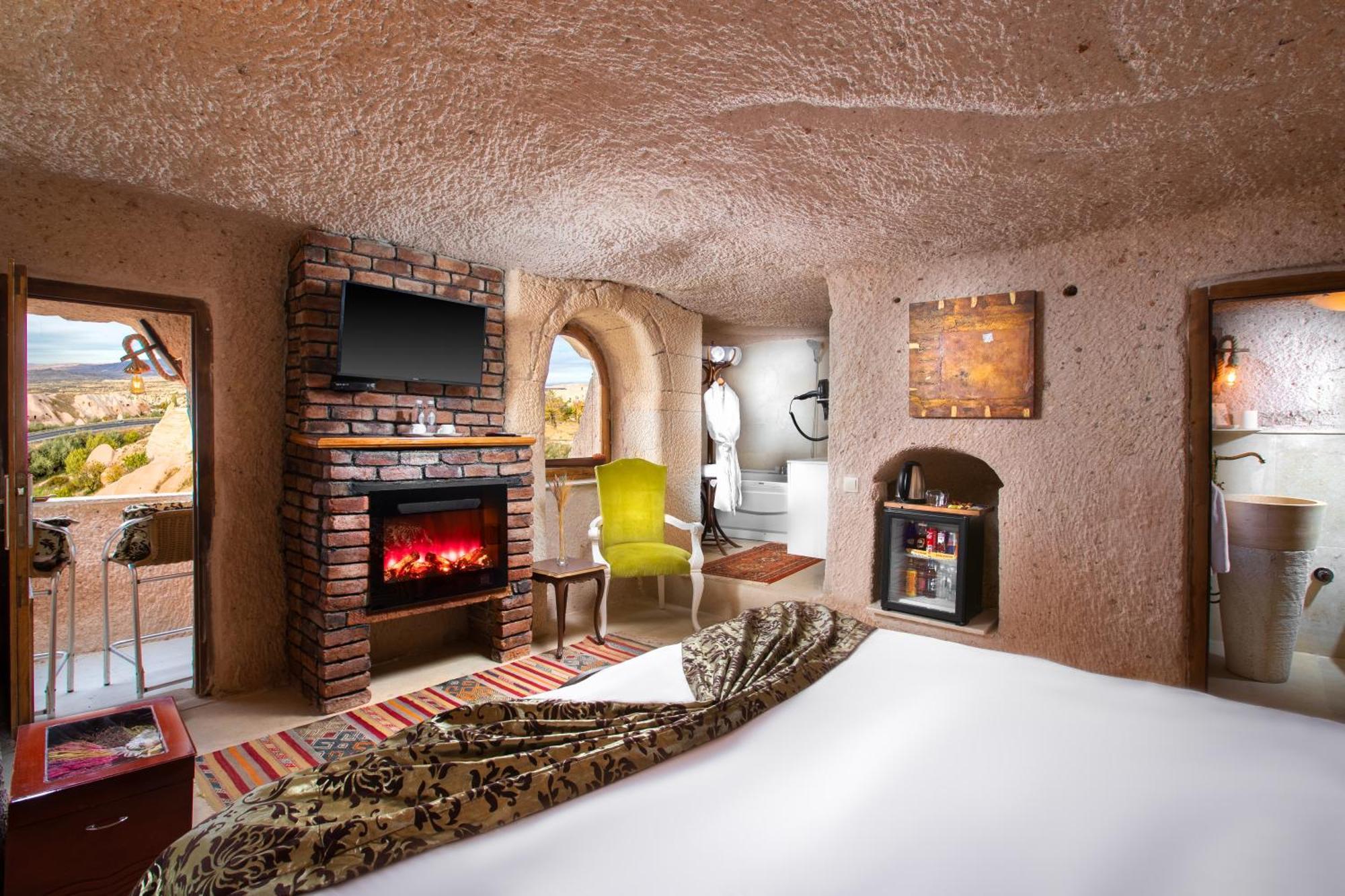 Cappadocia Fairy Chimneys Selfie Cave Hotels - Special Class Üchisar Exteriér fotografie