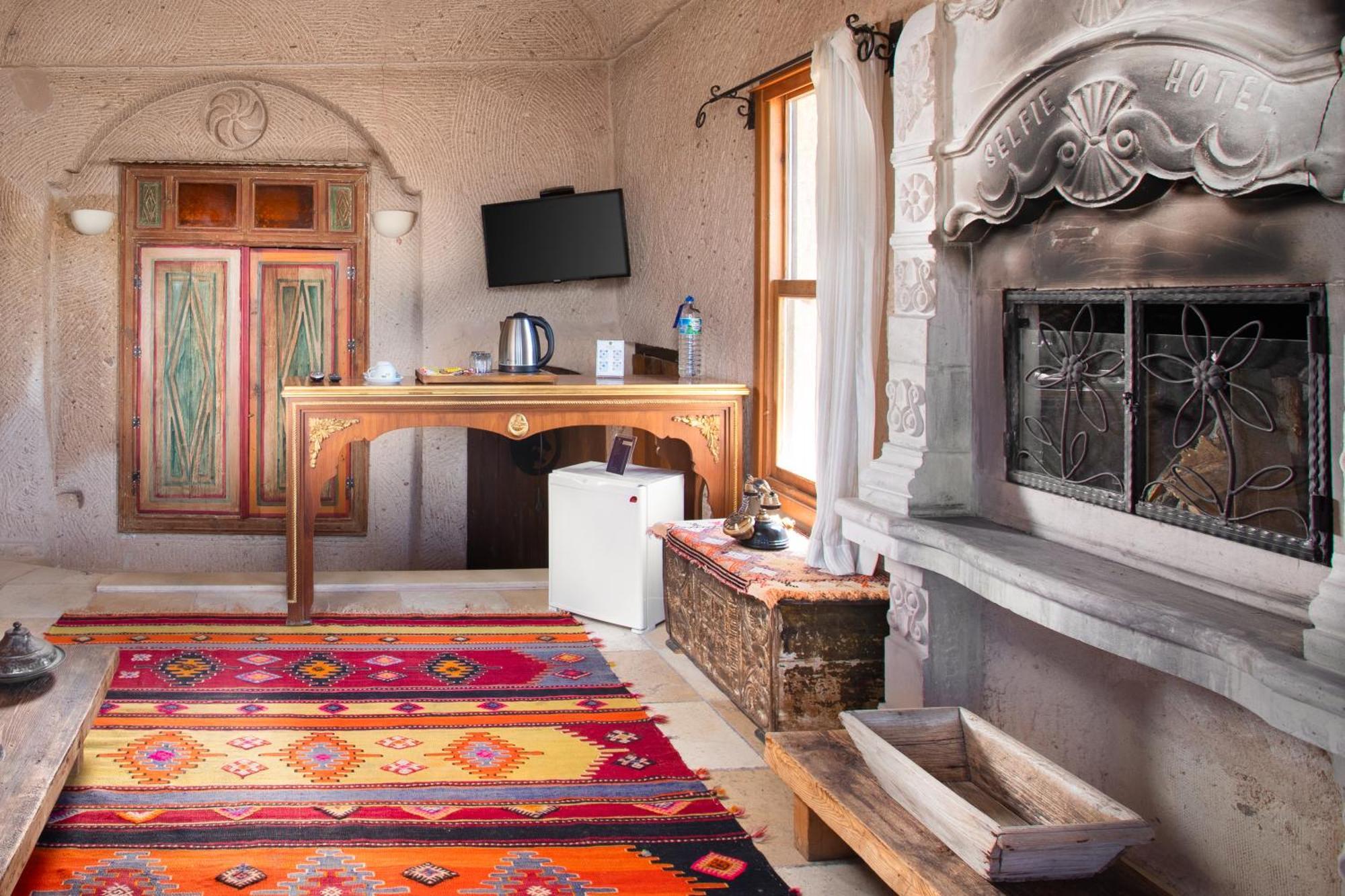 Cappadocia Fairy Chimneys Selfie Cave Hotels - Special Class Üchisar Exteriér fotografie
