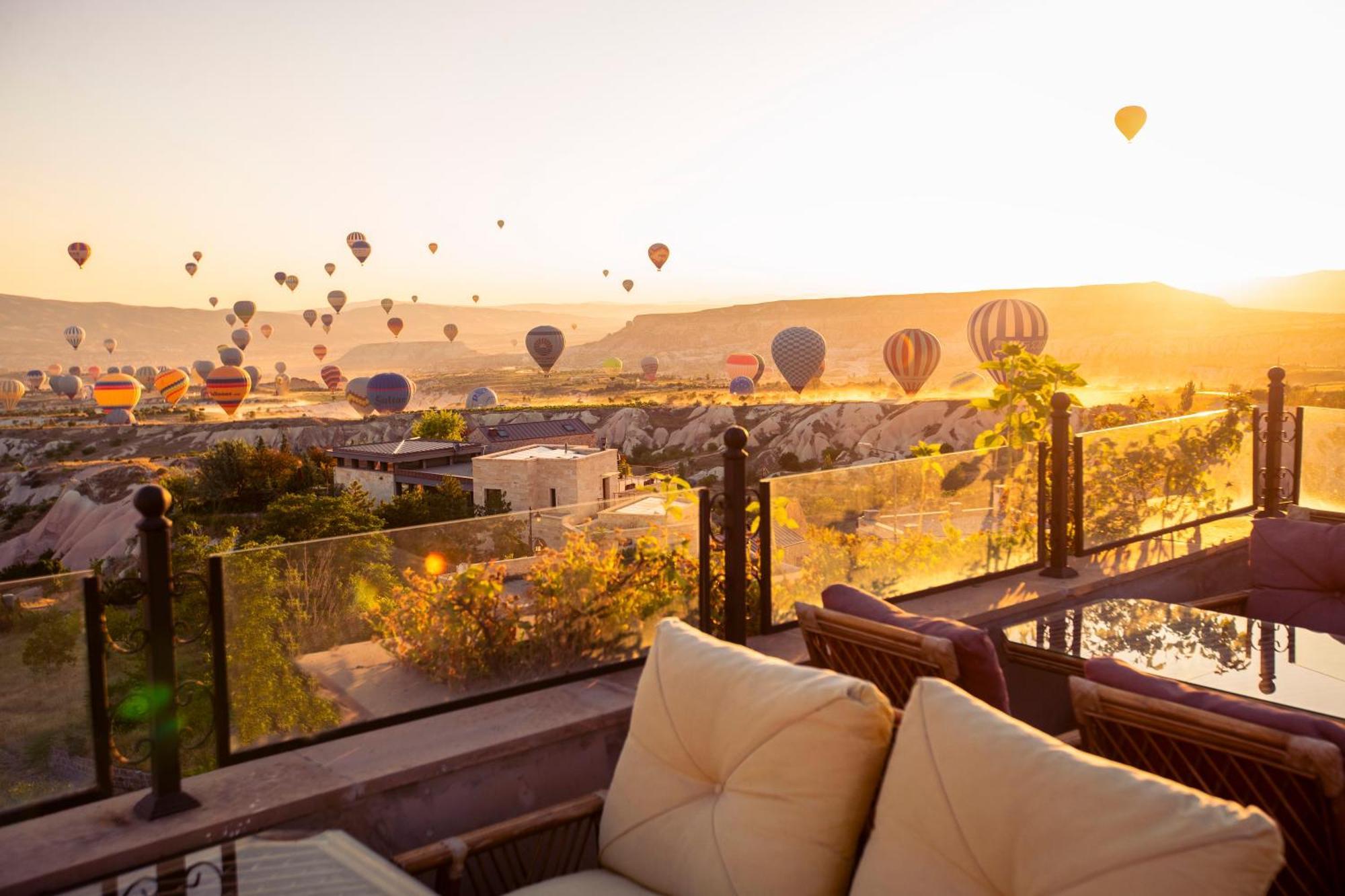 Cappadocia Fairy Chimneys Selfie Cave Hotels - Special Class Üchisar Exteriér fotografie