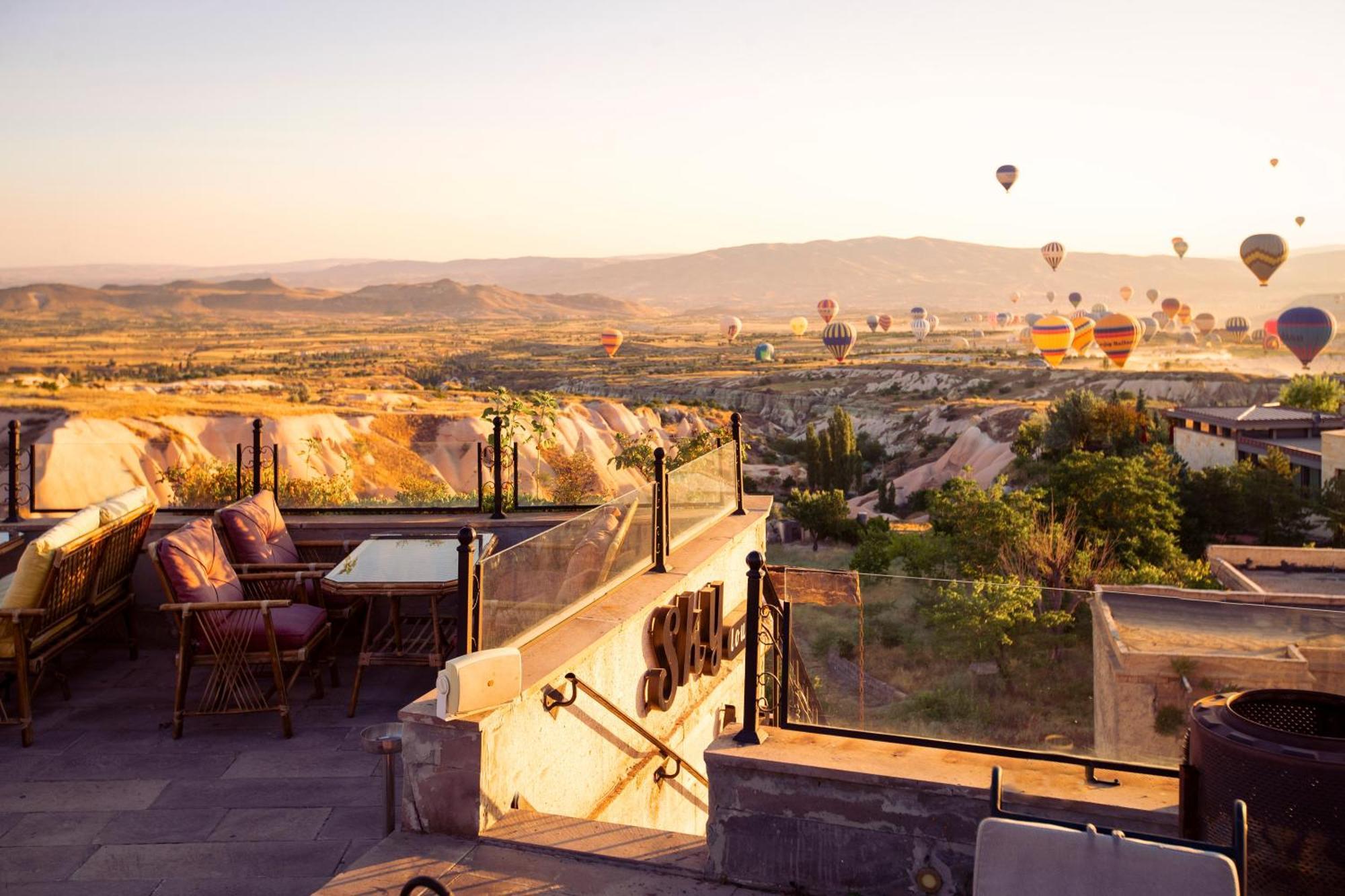 Cappadocia Fairy Chimneys Selfie Cave Hotels - Special Class Üchisar Exteriér fotografie