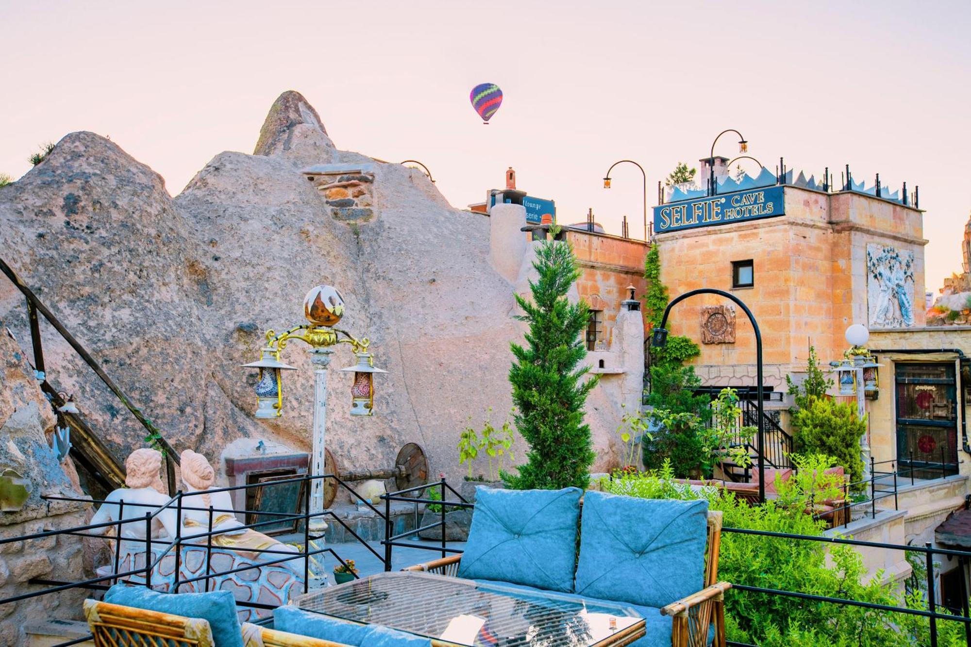 Cappadocia Fairy Chimneys Selfie Cave Hotels - Special Class Üchisar Exteriér fotografie