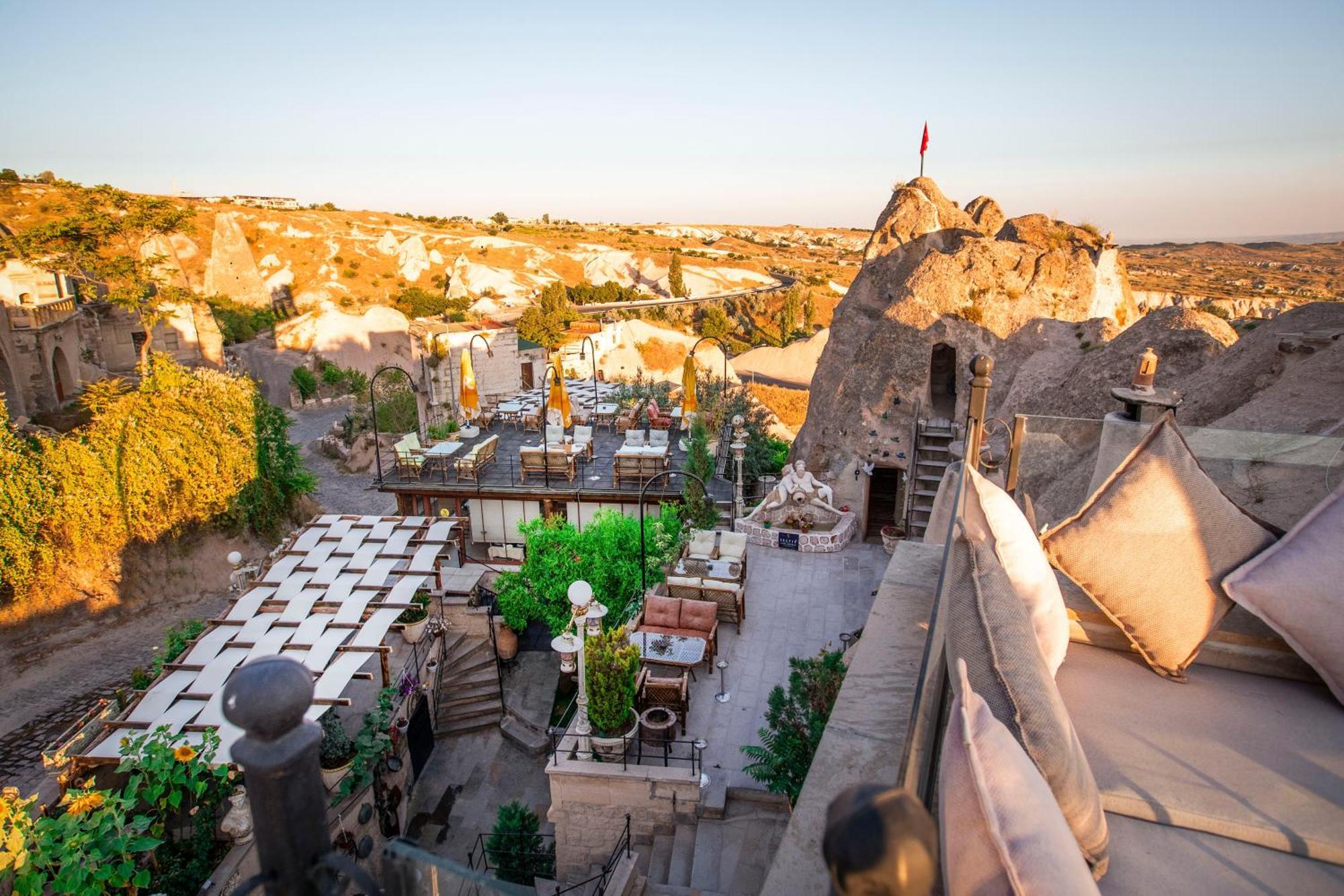Cappadocia Fairy Chimneys Selfie Cave Hotels - Special Class Üchisar Exteriér fotografie