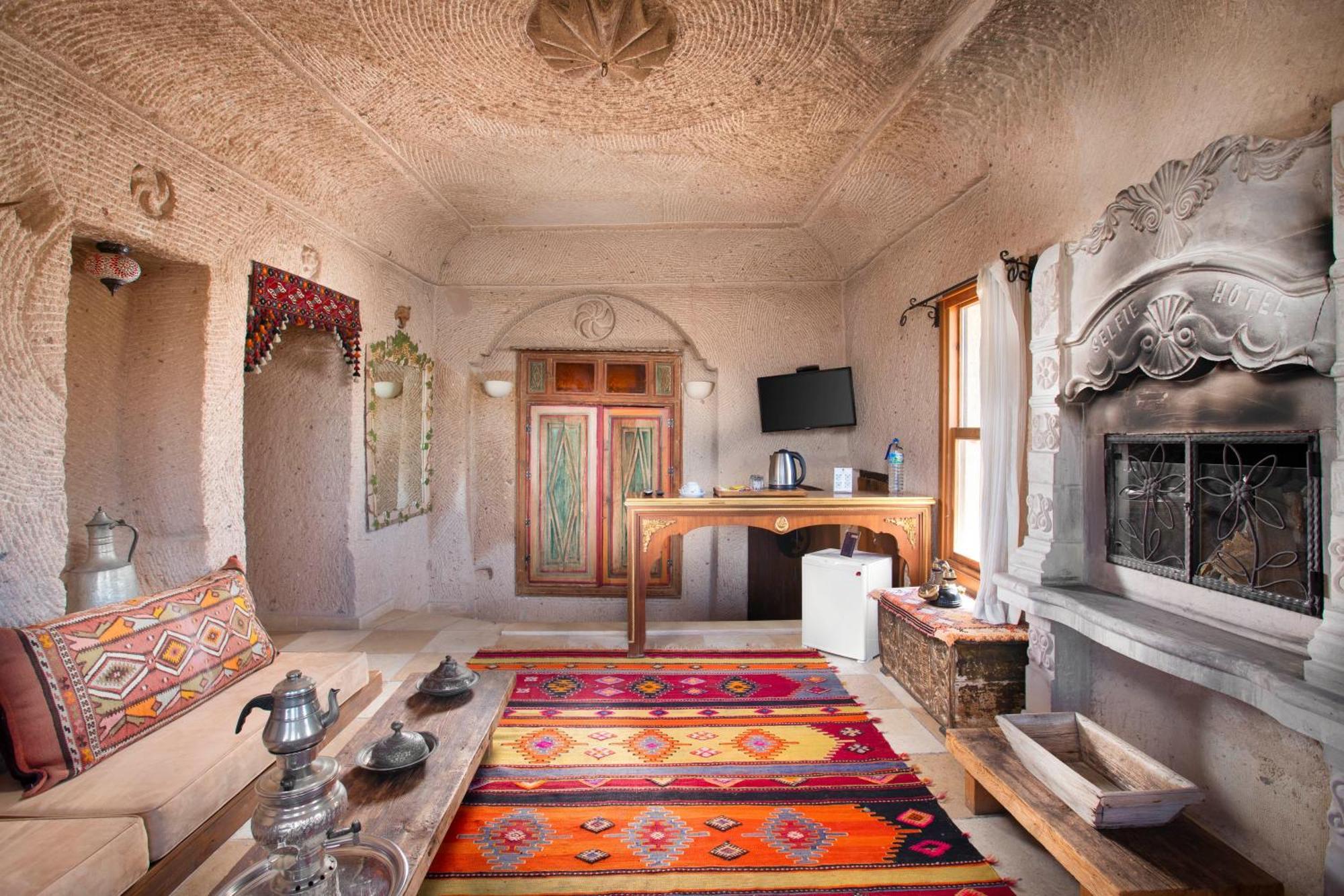 Cappadocia Fairy Chimneys Selfie Cave Hotels - Special Class Üchisar Exteriér fotografie
