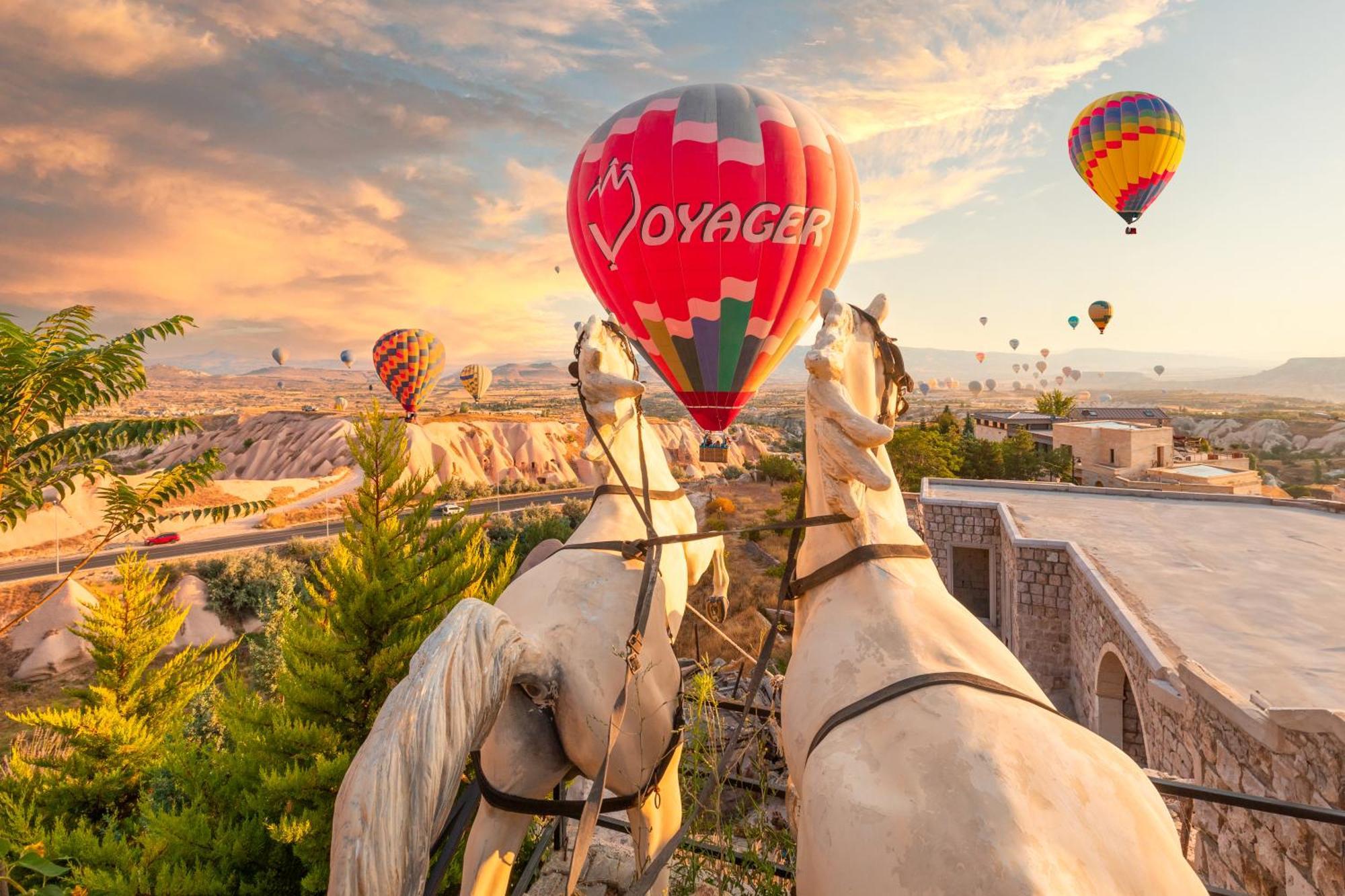 Cappadocia Fairy Chimneys Selfie Cave Hotels - Special Class Üchisar Exteriér fotografie